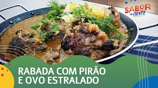 FIM DE SEMANA chegando, batendo na porta e que tal uma RECEITA DIFERENCIADA para o ALMOÇO DO DOMINGO?
O CHEFE RIVANDRO FRANÇA preparou no SABOR DA GENTE uma RABADA COM PIRÃO E OVO que é uma loucura!
Se liga nessa RECEITA super FÁCIL e DIFERENTE de RABADA que vai deixar seu ALMOÇO DE DOMINGO ainda mais GOSTOSO!
Vamos aprender a fazer essa DELÍCIA de RABADA COM PIRÃO?