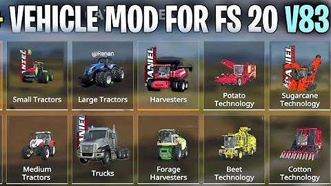 FS 20 New Map Mod full with New vehicles, mods, fields