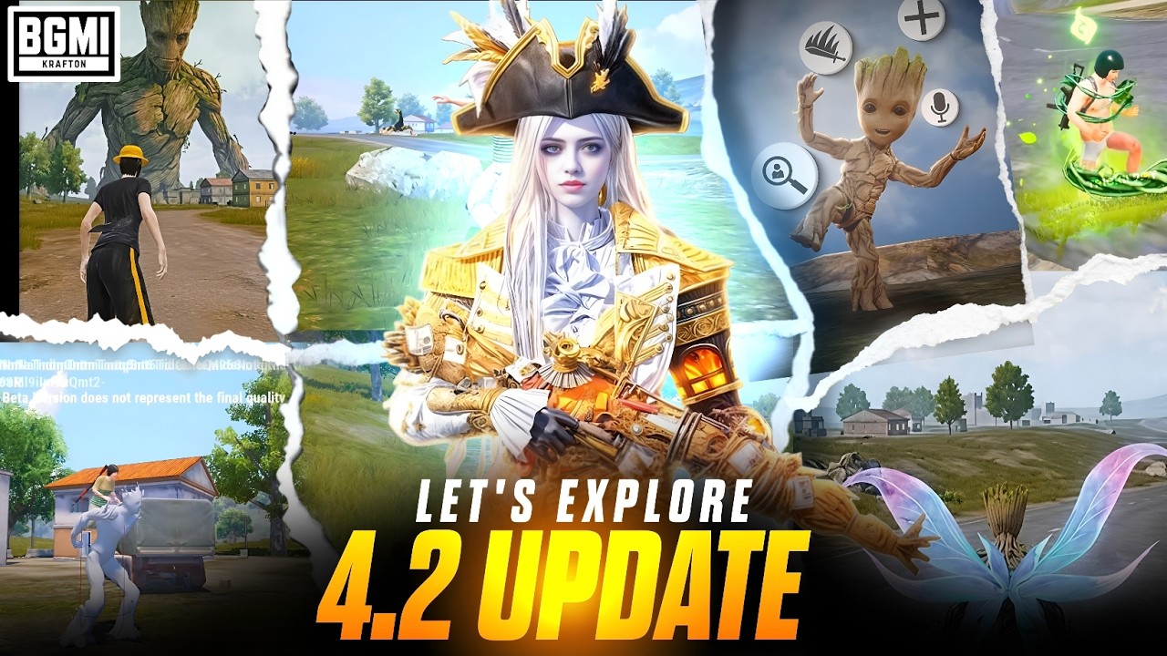 AjGod  Live Stream ||let's explore new bgmi 4.2 update