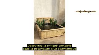 Burger 281221 Vendôme Bac à Fleurs 100 Cm - Jardinière Robuste Et Élégante