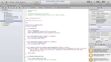 Xcode Tutorial: webView (Checking for Internet Connection, Reachability) App (MainStoryboard) Part 3