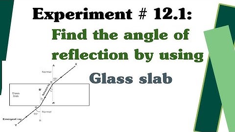 Physics Practical Matric || 12.1 | Verify the laws of refraction using glass slab || Urdu / Hindi