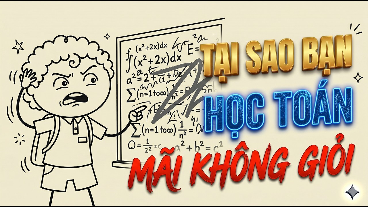 Bí kíp giúp bạn không còn SỢ môn TOÁN nữa. Cùng xóa bỏ lời nguyền GHÉT ...
