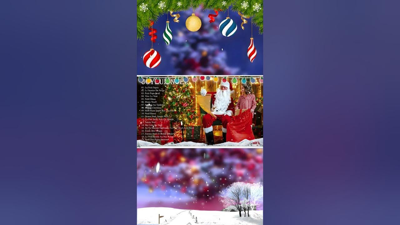 Les plus belles chansons de Noël (1 heure ) ⒹⒺⓋⒶ Chansons de Noël 