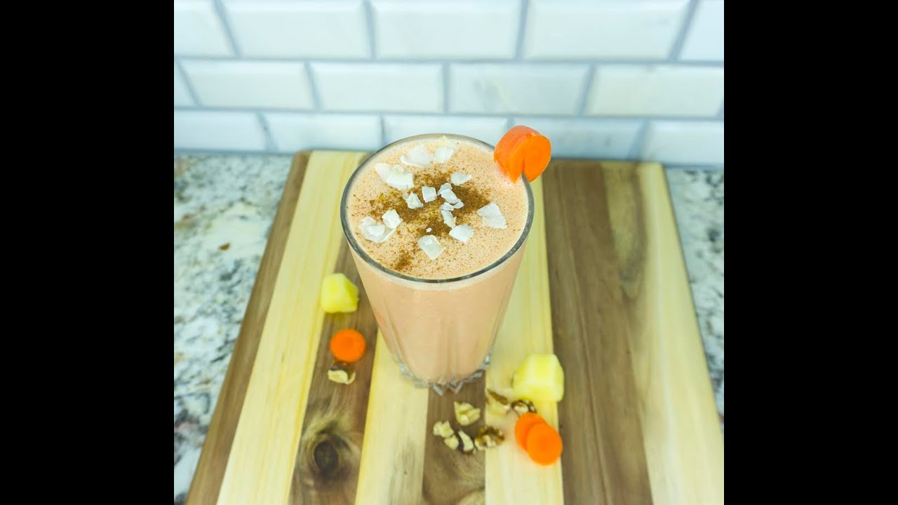 fresh beat band Carrot Cake Smoothie