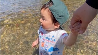 1歳7ヶ月boy初めてのデイキャンプ👦🏕️🍖🏞️