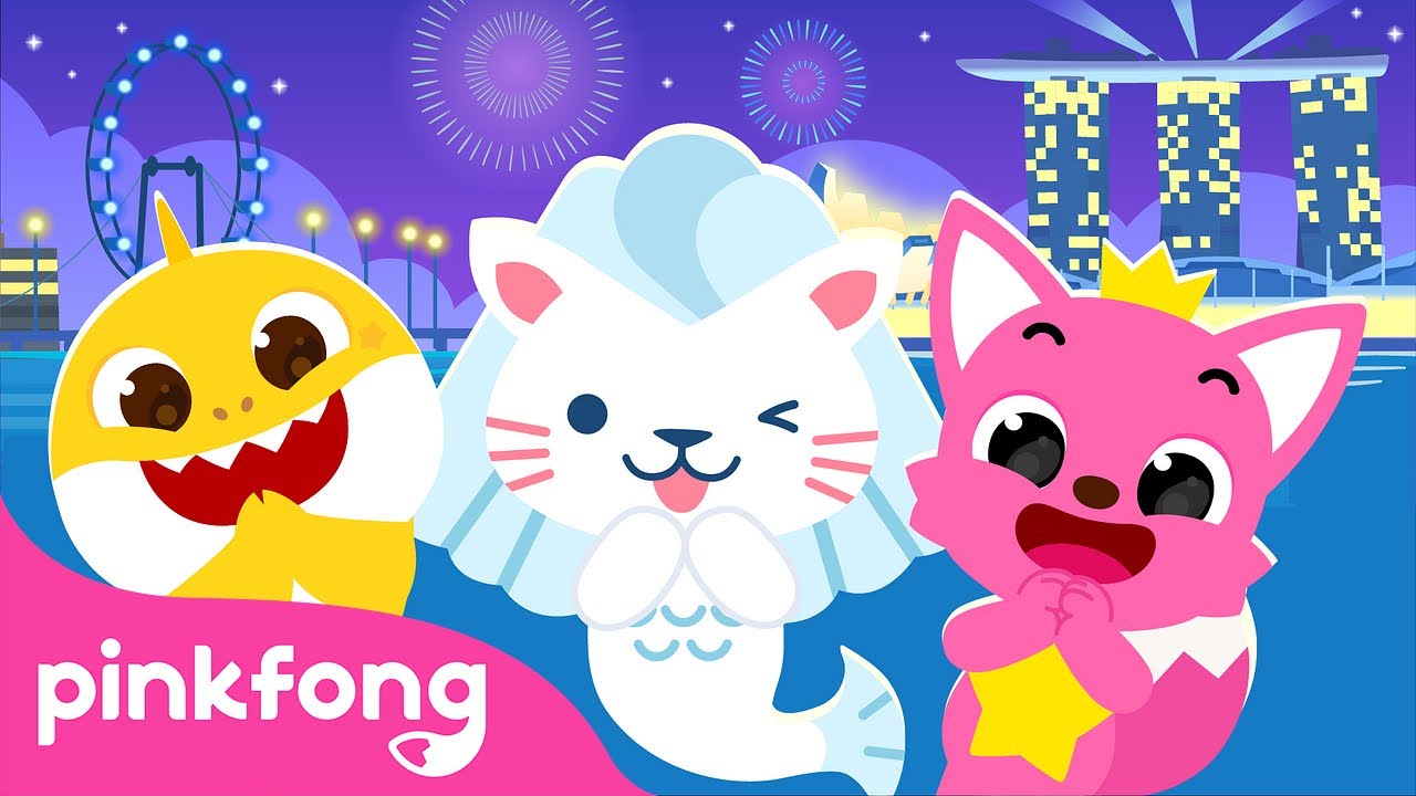 Sing Sing Singapura! | Pinkfong dan Baby Shark Mengunjungi Singapura🇸🇬 | Pinkfong Baby Shark