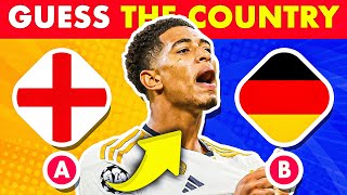 GUESS THE COUNTRY OF THE FOOTBALL PLAYER ⚽️🌍 | FOOTBALL QUIZ 2023