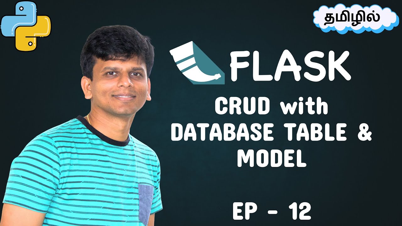 Flask CRUD Tutorial with Database & Model in Tamil | EP 12 - YouTube