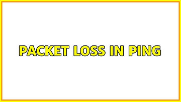 Ubuntu: packet loss in ping