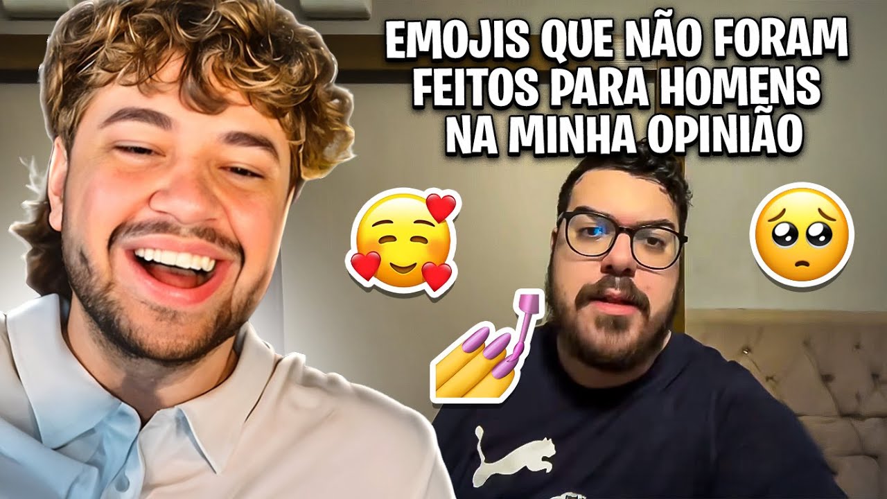 EMOJIS QUE NÃO FORAM FEITOS PARA HOMENS USAR KKKKK - React Tiktoks