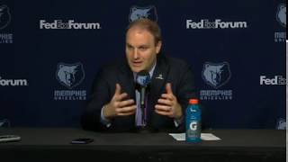 MEMvCLE: Grizzlies Postgame Press Conference - 1/17/20