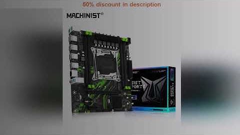 Latest Products You Must Know! MACHINIST X99 Motherboard X99 PR9 Support LGA 2011-3 Intel Xeon E