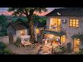A peaceful Life in the Village | Cooking, Rice Fields & Sunset | Ghibli - Style Video