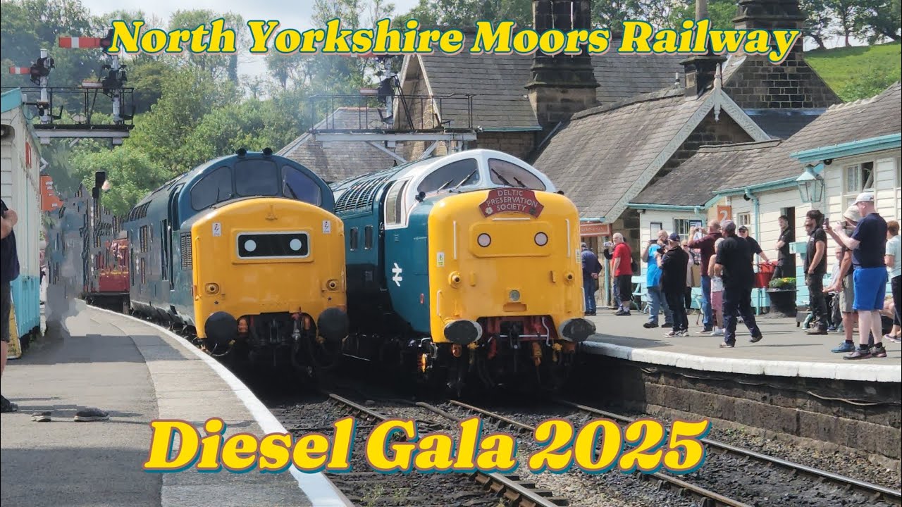 North Yorkshire Moors Railway Diesel Gala 2025