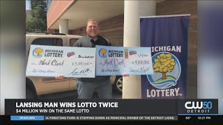 Lansing Man Wins Lotto Twice: $4M Win On The Same Lotto