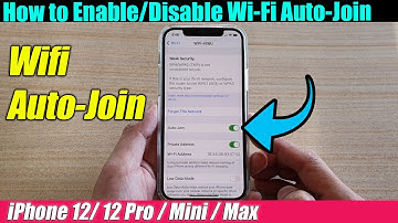 iPhone 12/12 Pro: How to Enable/Disable Wi-Fi Auto-Join