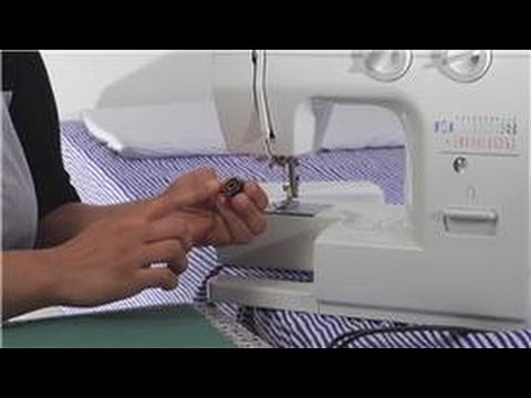 Hand sewing with invisible thread