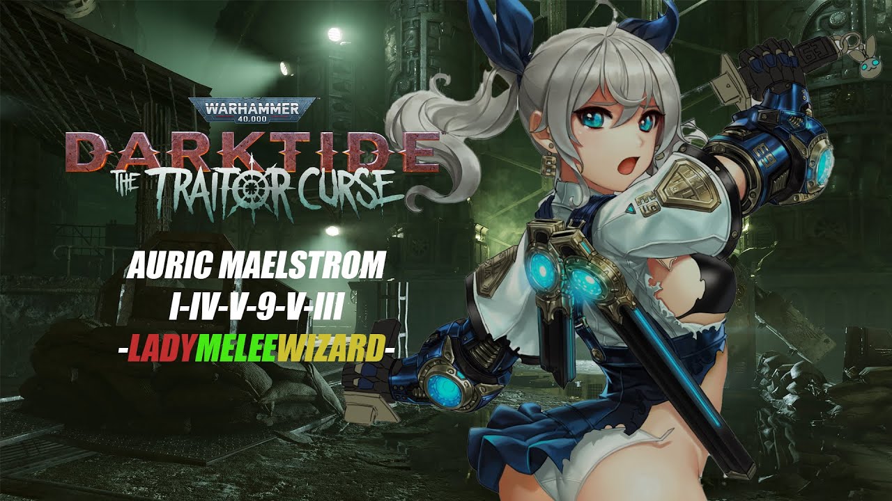 Warhammer 40000 Darktide AURIC MAELSTROM **CLUTCH ALERT** LADY MELEE
