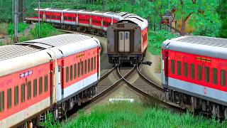 TWO AC COACH ADDING IN LHB EXPRESS TRAIN | BUMPY RAILROAD | Train Simulator | Railwork | NTG GAMING screenshot 3