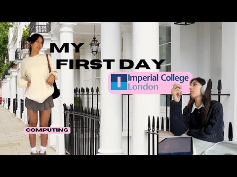 First day at Imperial 🖥️❣️  living in London, computing masters, induction week