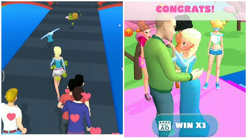 💇MakeOver Run🙆NEW LEVELS!(11-110 lvl )! All Levels Gameplay Android,ios #Gameplay