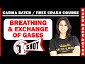 Breathing &amp; Exchange of Gases - All Theory, Tricks &amp; PYQ | Guaranteed Success |  NEET 2023