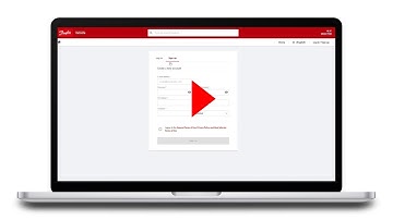 Danfoss Heat Selector | How to sign up and edit your profile