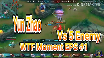 Mobile Legends : WTF Moment Yun Zhao | #1