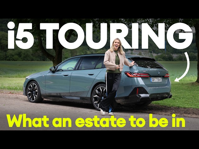 NEW BMW i5 TOURING : Driving the best electric estate in the world ! | Electrifying class=