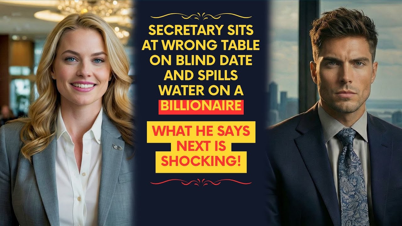 Secretary Sits at Wrong Table on Blind Date and Billionaire Falls Madly in Love