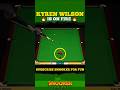 Kyren wilson is on fire 🔥| #shorts #youtubeshorts #trending #snooker #ding #juddtrump #ronnie