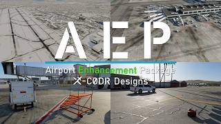 X-Plane 12 Airport Enhancement Package V2.0 (AEP)
