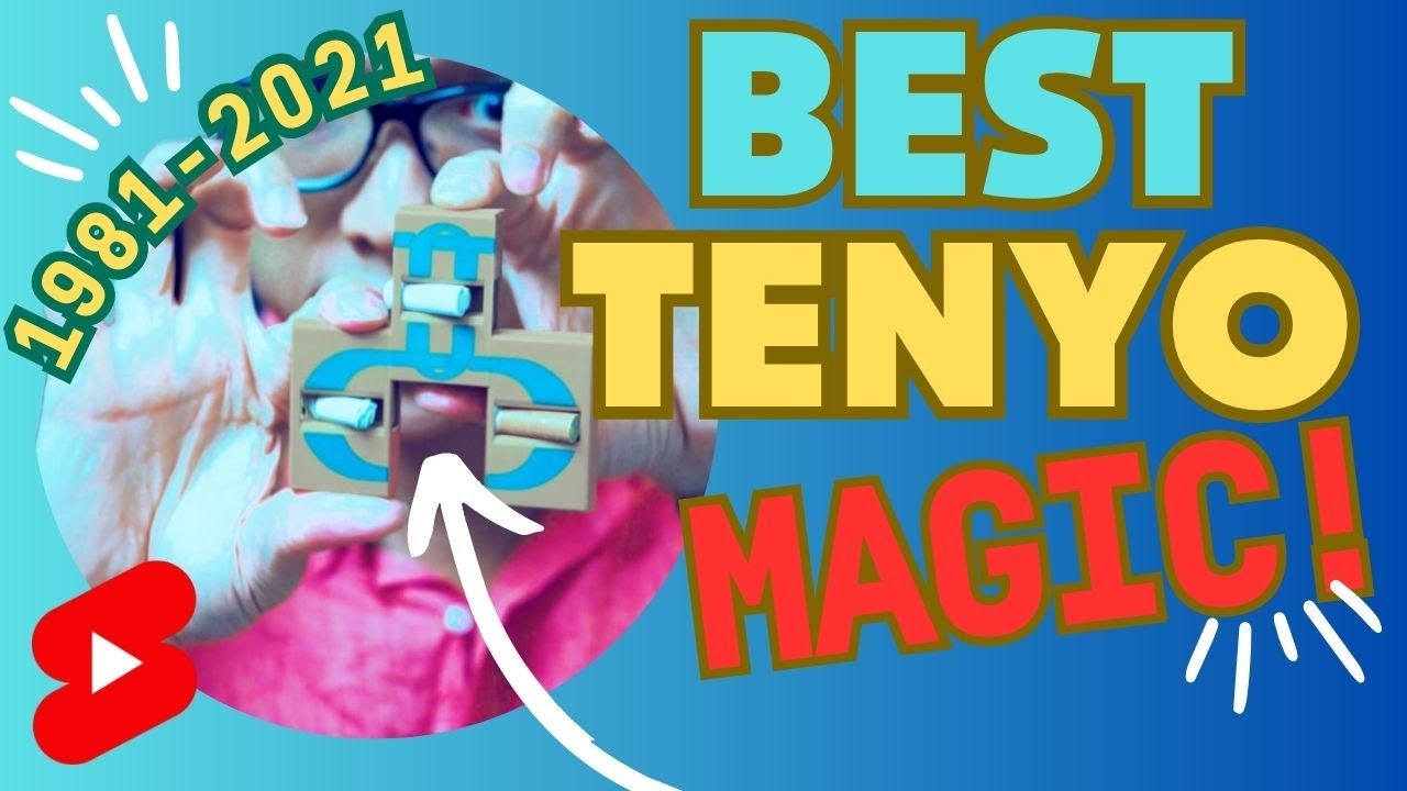 Best Tenyo items from 1981(T110) to 2021(T294) 🎩Tenyo magic compilation!  #shorts 天洋魔術大觀園