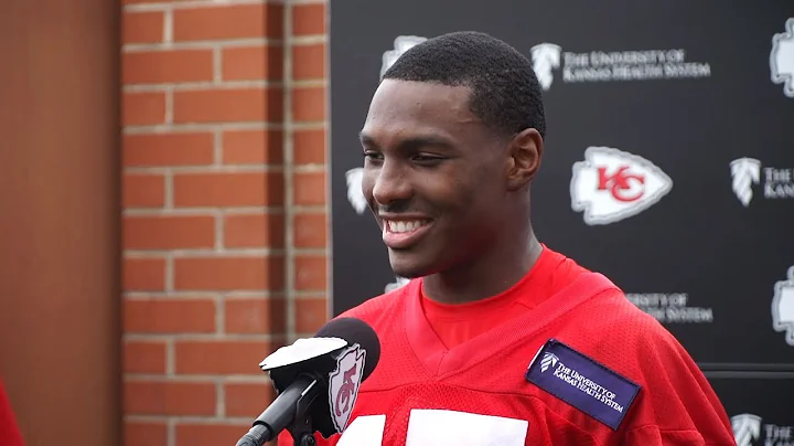 Chiefs wide receiver Mecole Hardman talks about ca...