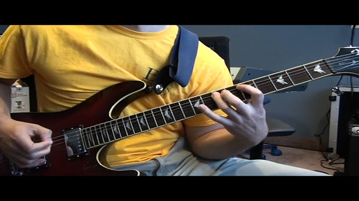Tearin' Up My Heart Guitar version - Guitar performance video thumbnail
