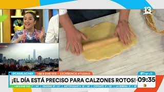 Calzones Rotos: Camila Chef explica exquisita receta casera. Tu Día, Canal 13