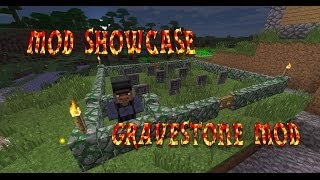 Mod Showcase: The Gravestone Mod: Gravestones,Treasures, Withering Catacombs, And More