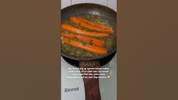 Thumbnail of Sayur wortel masak super cepat #wortel #sayur #bening #cepat #instant