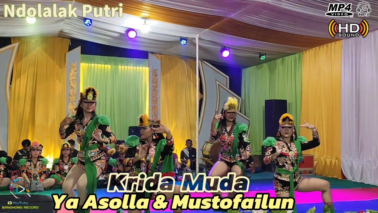 YA ASOLLA KRIDA MUDA NDOLALAK PUTRI PURWOREJO (MUSTOFANGILUN) LIVE TLOGO SUKOHARJO.BY HRS AUDIO HD