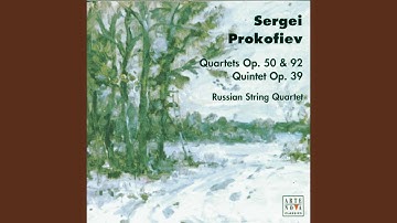 String Quartet No. 1, Op. 50 in B minor: Andante