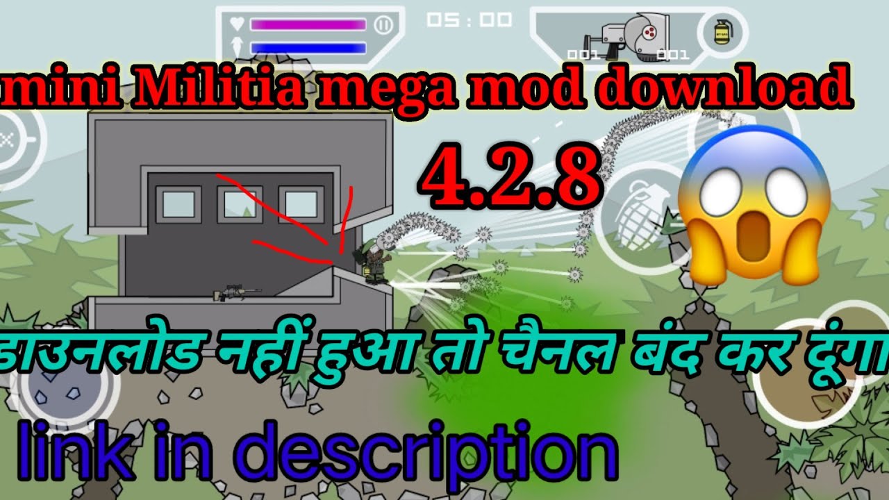 how to download mini Militia mega mod APK download mini