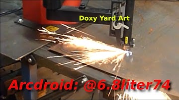 Dachshund Yard Art Crafted with Arcdroid and Inkscape