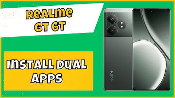 Install Dual Apps Realme GT 6T || How to install dual apps || Dual apps settings