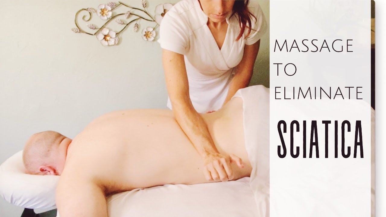 THE ULTIMATE Massage Treatment for Sciatic Pain  Learn to massage to  eliminate Sciatica 