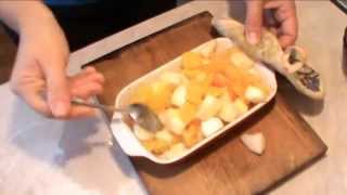 тыква с яблоком и апельсином (Pumpkin with apples and orange) тыква с яблоком и апельсином (Pumpkin with apples and orange)