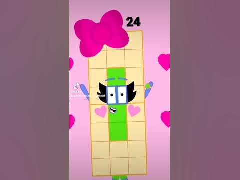 Numberblock Twenty Four fanart edit tiktok | Numberblock 24 # ...