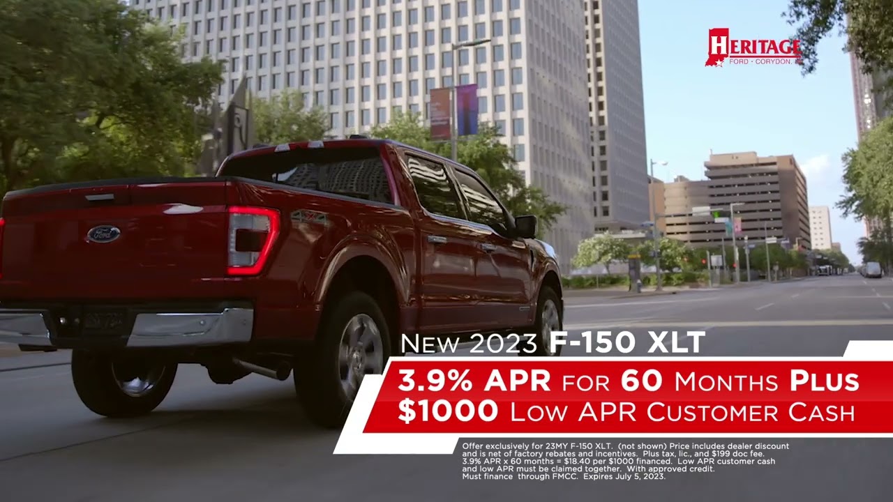 2023 Ford F150 Incentives And Rebates For April And May 2023 Heritage 