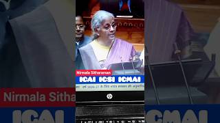 Nirmala Sitharaman Finance Minister of India 🇮🇳. #icsi #icai #icmai #professional#instagram #victor