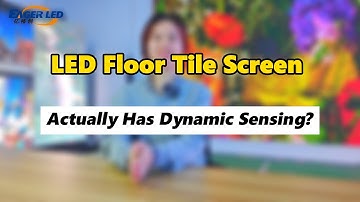 Do you know about LED floor tile screens?